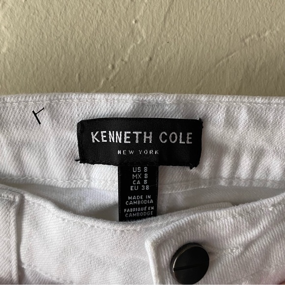 New White Denim Kenneth Cole Cutoff Pants - Picture 4 of 4